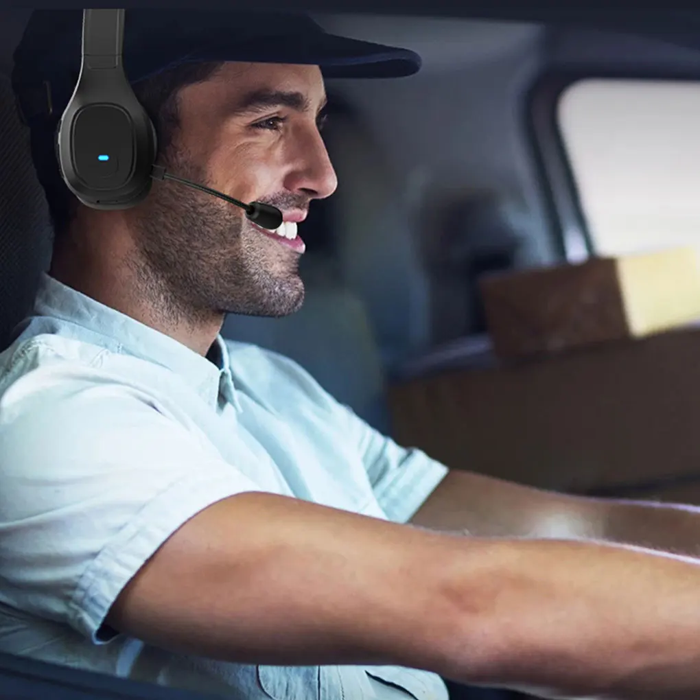 

Black Headphones - Super Long Endurance Comfortable Touch And Materials For Comfortable Touch