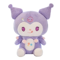newest 50cm sanrio plush toys kuromi fluffy stuffed pp cotton doll lovely plush cute girls gifts toy kawaii anime soft dolls toy