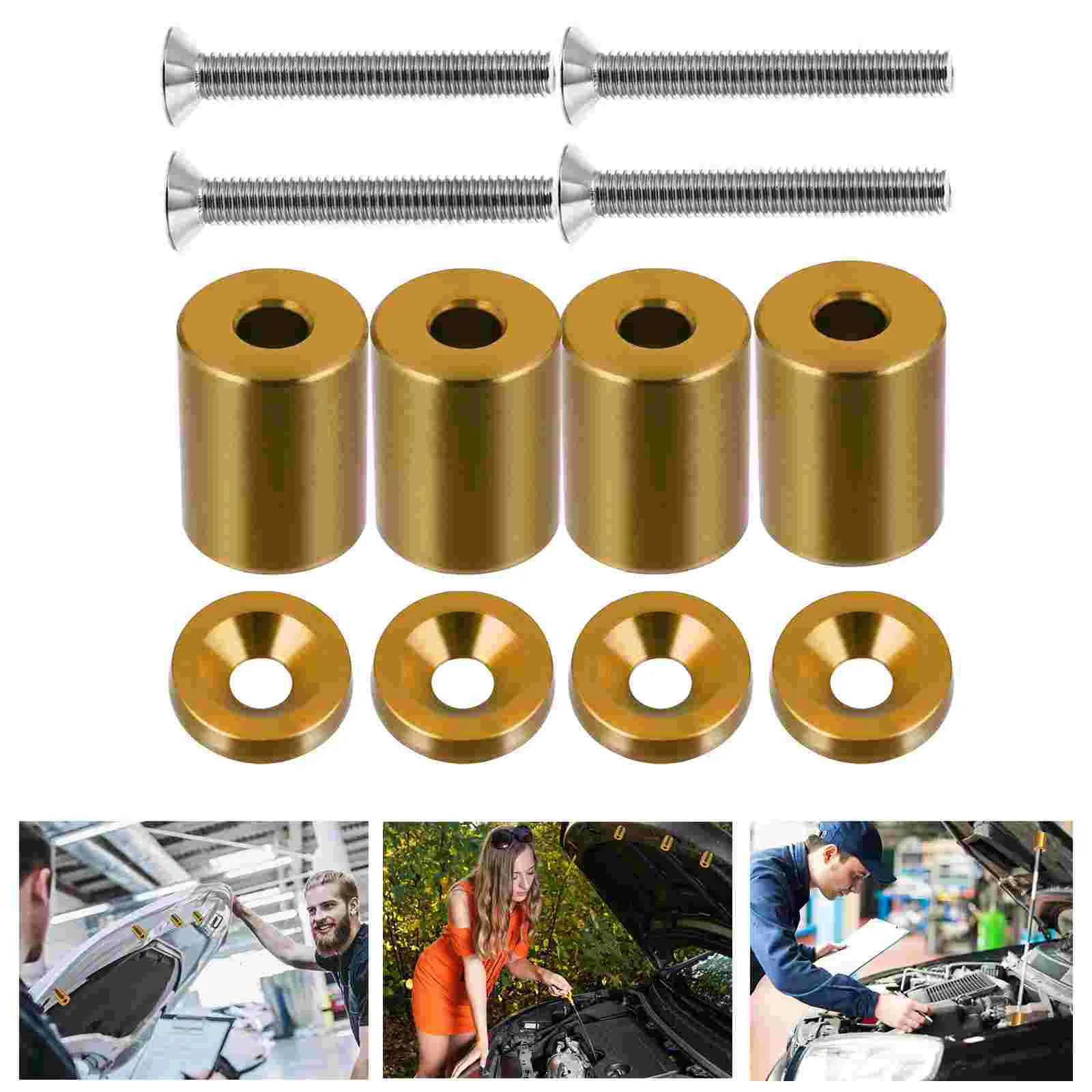 Проставка для капота крышка двигателя гоночный автомобиль комплект из