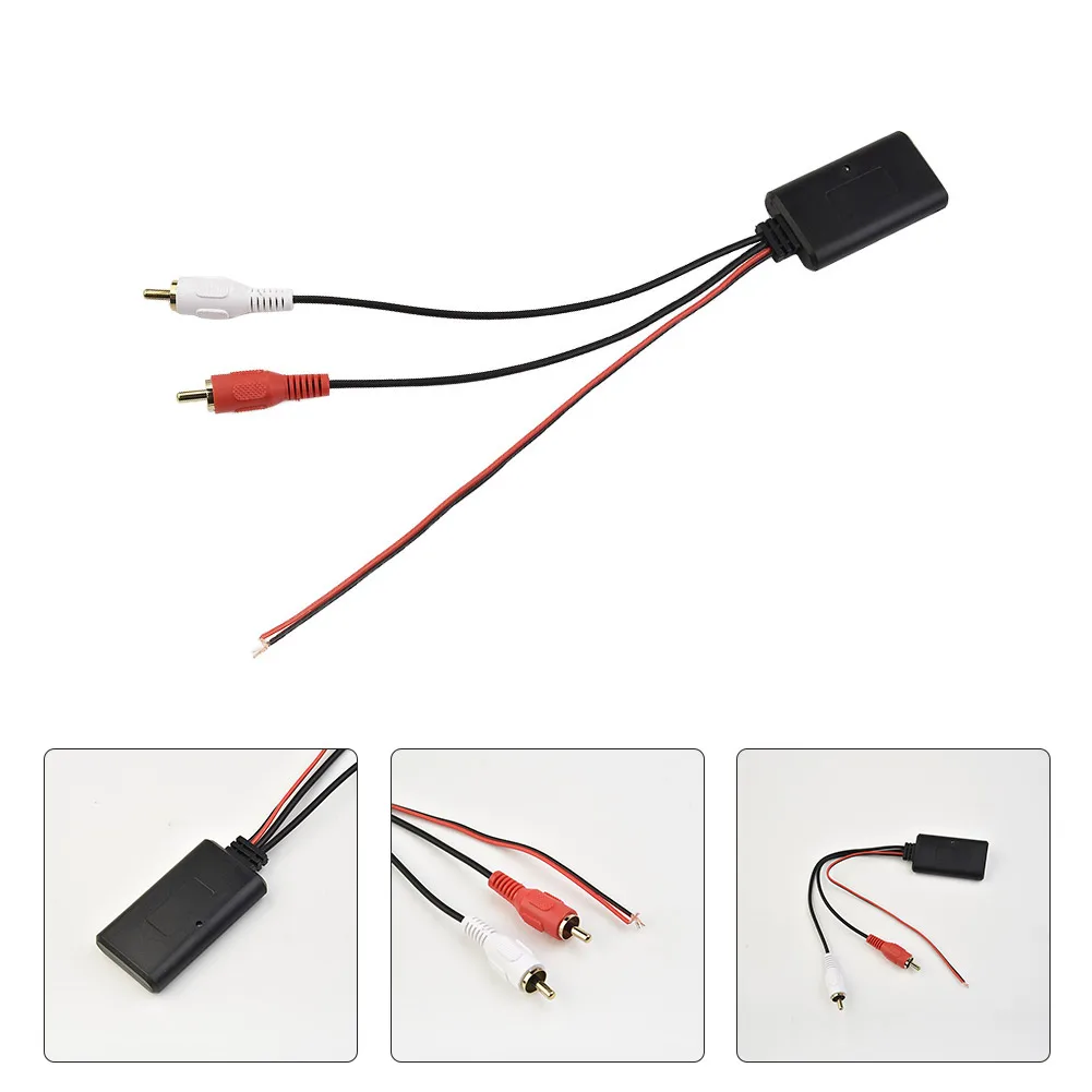 

2020 Hot Durable Practical Useful Bluetooth Receiver Module Interior Mp3 Music Parts 2RCA interface Accessories