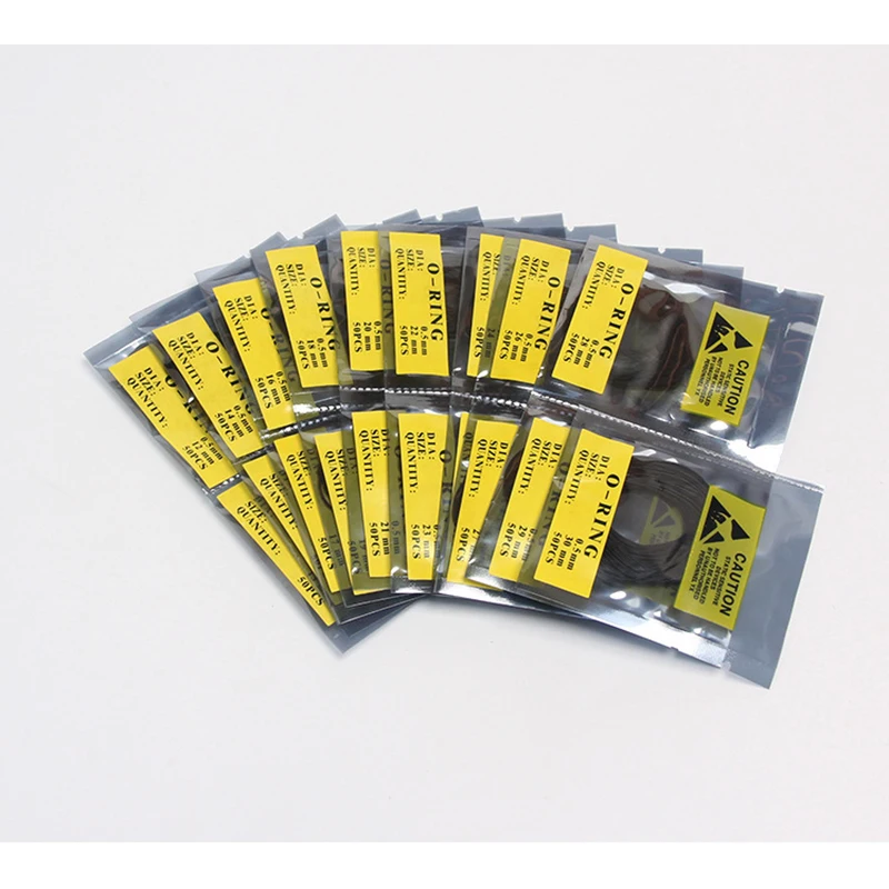 750/950/500/200pcs O Ring Rubber Waterproof Watch back Gaskets Watch Accessory Repair Tool for Watchmakers 0.5/0.6/0.7/0.8/0.9mm