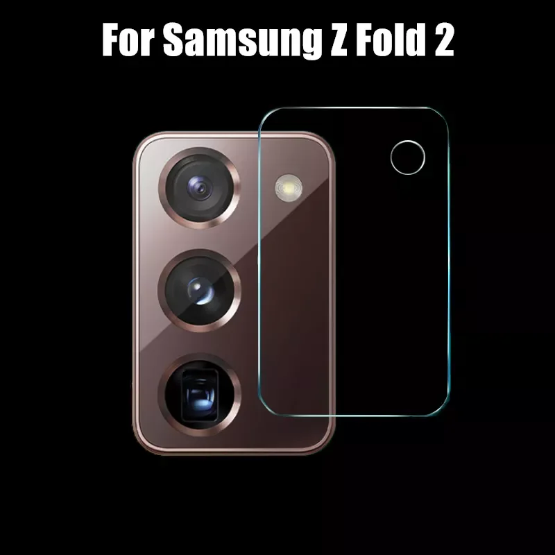 

Camera Protector Glass for Samsung Galaxy Z Fold 2 Anti-fingerprint Transparent Back Lens Protection Explosion Proof on Z Fold 2