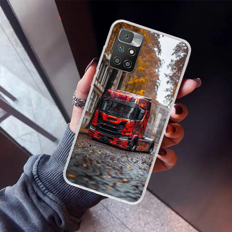 Фото Чехол для телефона Trucks SA-AB для Xiaomi Redmi Note 10 9 9S 8 8T 7 Pro Mi 15 Ultra 14 12T 11T 10T 9T 12 11 Lite с принтом №5