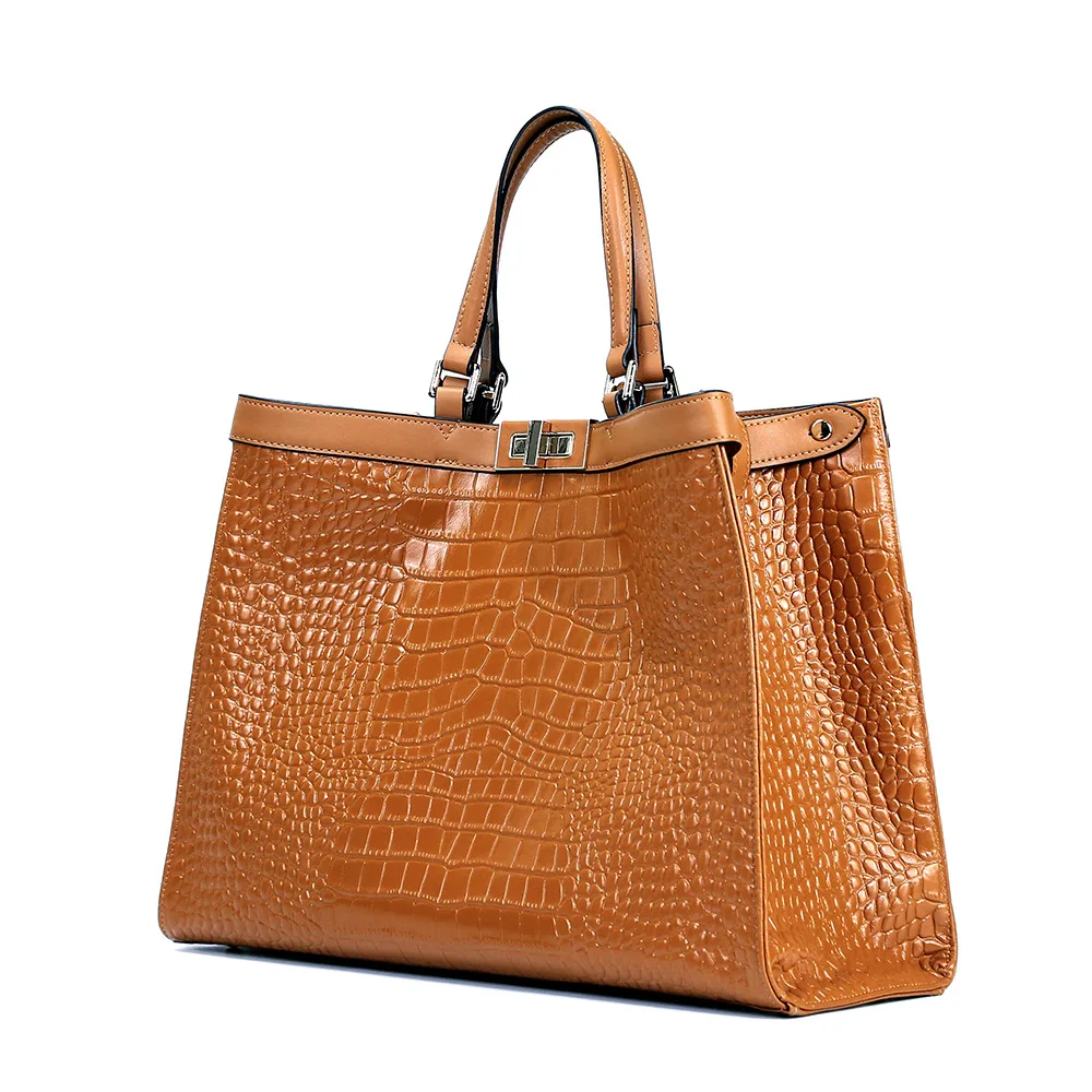 

Handbag tote bag cross-body leather shoulder bag sac lacoste femme crocodile original tote bag bags for women women bag