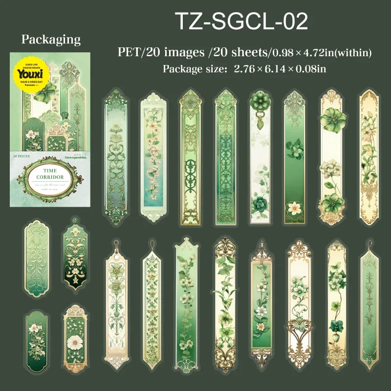 

Jianwu Time Corridor Series винтажная наклейка для журналов