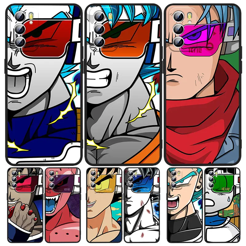 

Personality Dragon Ball Phone Case For OPPO A5 A9 A12 A1K AX7 A72 A52 A31 A53 A53S A73 A93 A94 A74 A16 2018 2020 Black luxury