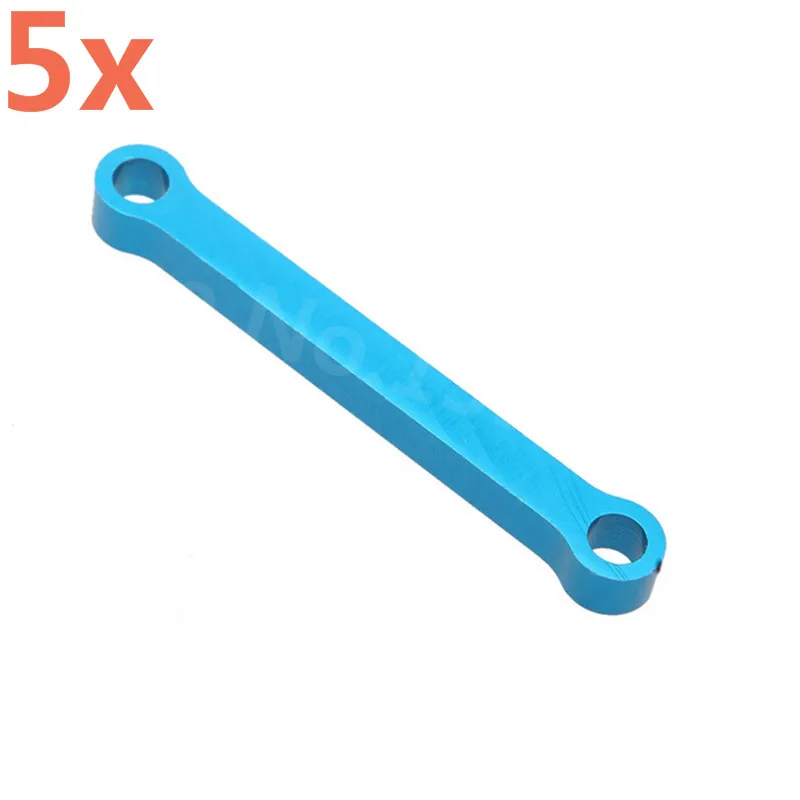 

5Pcs/Lot HSP 122040 (02074) Aluminum Ackerman Plate Upgrade Parts Blue 1/10 4WD RC Nitro Car CNC 94122 XSTR POWER