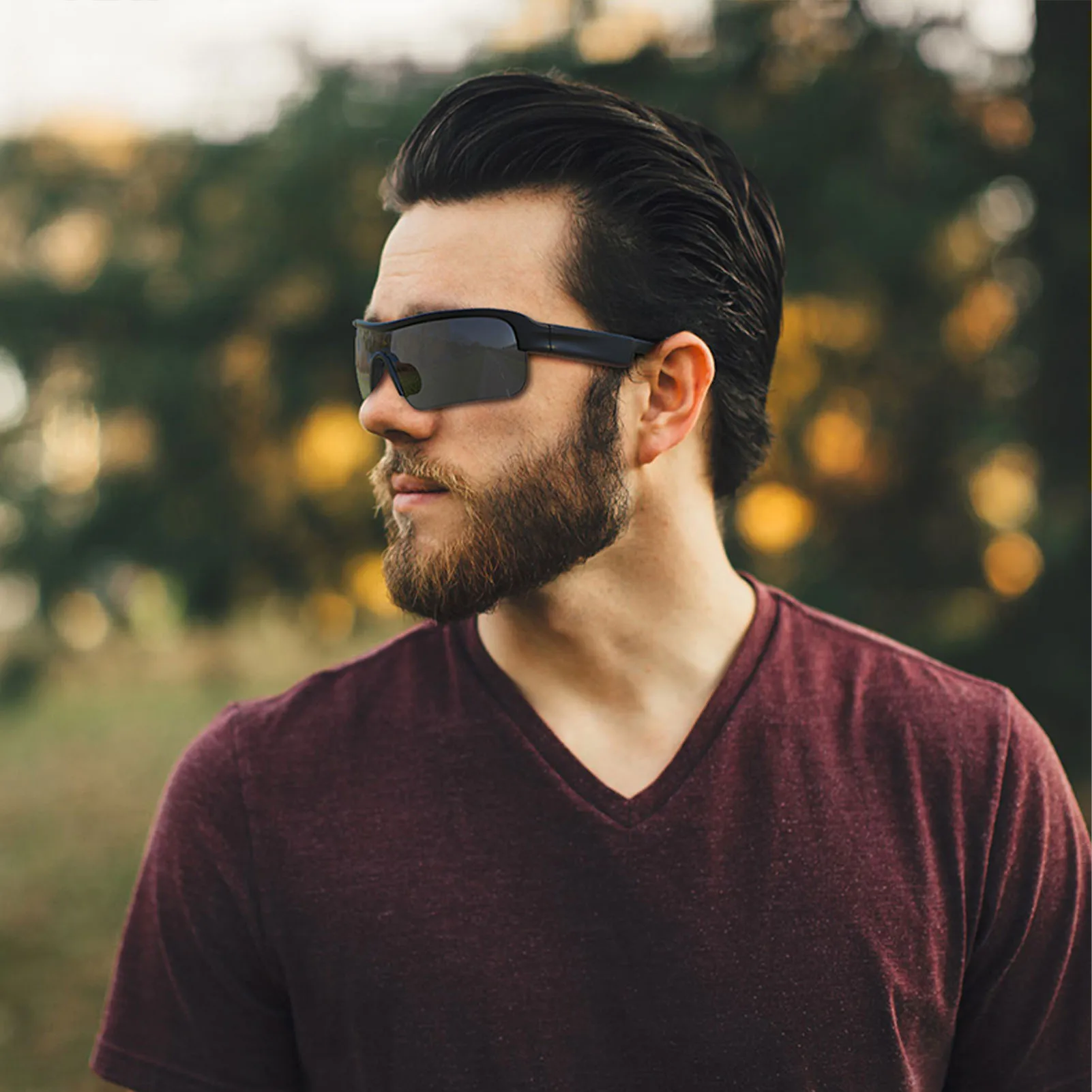 

Беспроводные Солнцезащитные очки 5,0 наушники внешние беспроводные очки стерео аудио солнцезащитные очки Hands-free для большинства умных устро...