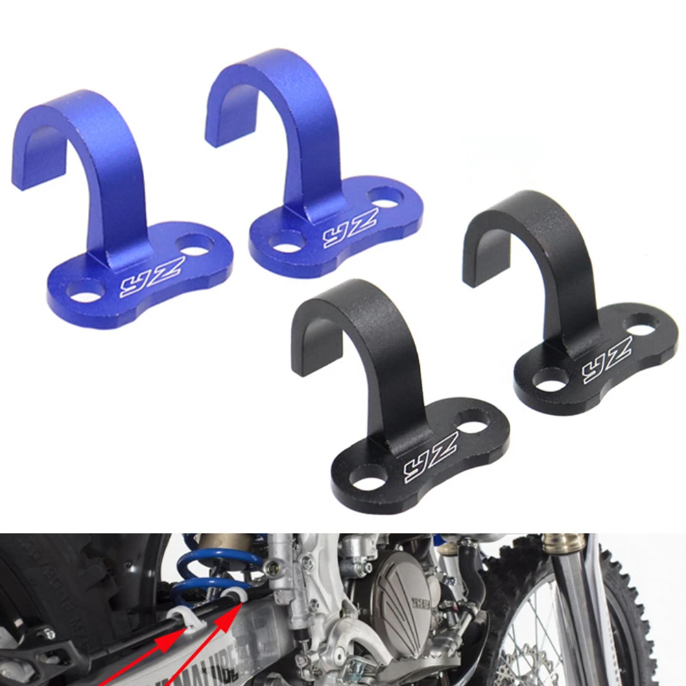 Зажим для шланга заднего тормоза YAMAHA YZ125 YZ 250 80 85 YZ450F WR 250F 450F TT600 TT250R зажим держателя