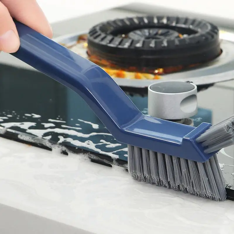 

Scrub Brush 2 in 1 Deep Cleaning Brush Clean Brush Scrub Brush Grout Cleaner Brush Kitchen Scrub Brushes for Bathroom Floor Tub