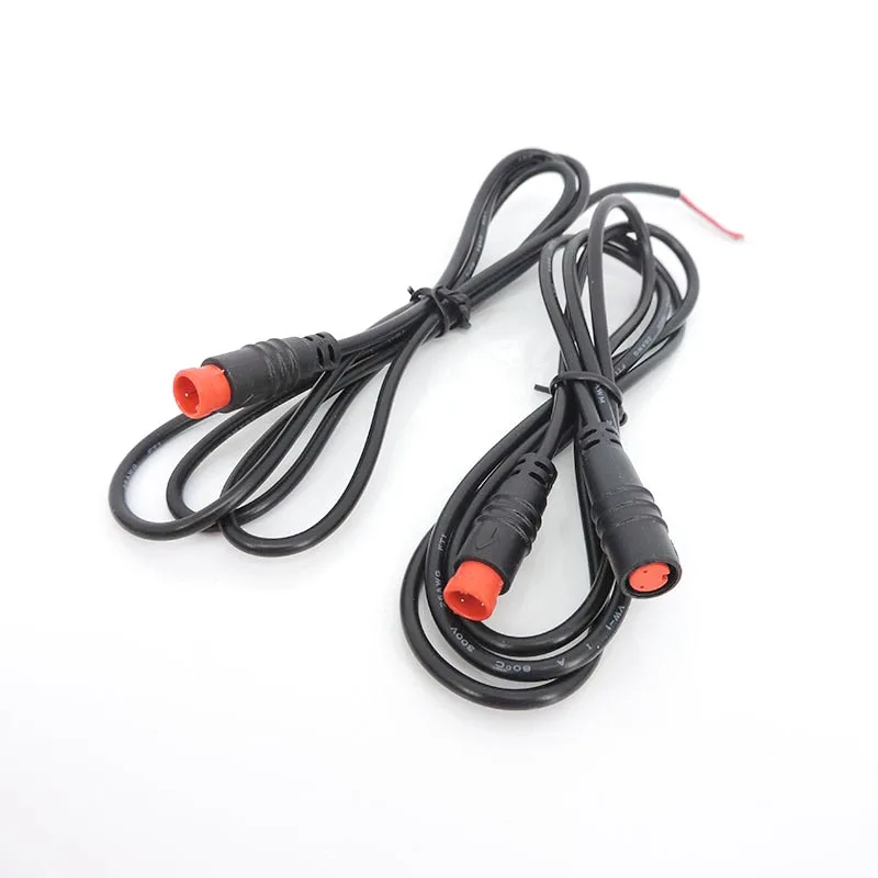 Водонепроницаемый Штекерный разъем M8 2 контакта 24awg А 28 0 8 для электрического