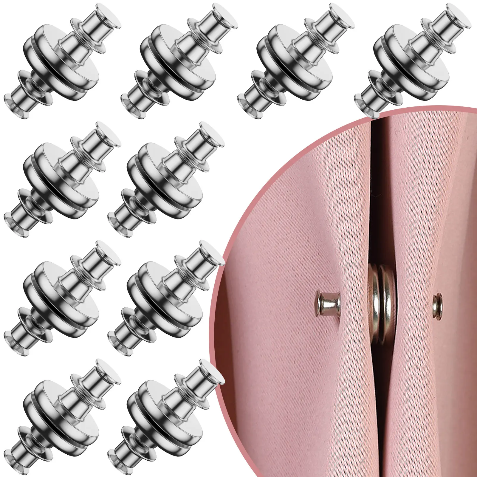 

Магнитная застежка для штор, мощная магнитная застежка для штор, 10 пар