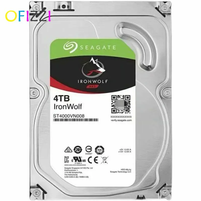 

FOR new Seagate ST4000VN008 4TB IronWolf 3.5" SATA3 NAS Hard Drive