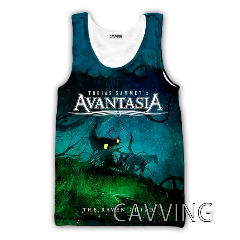 Майка аванстасия для мужчин и женщин жилет с 3D принтом рок летняя уличная одежда