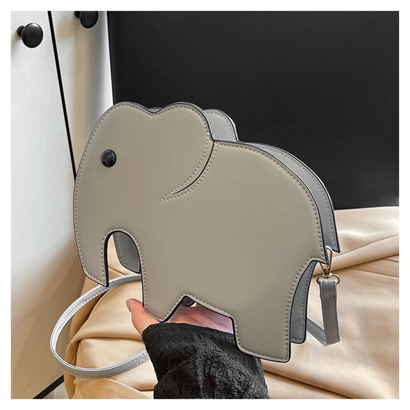 Lawaia Bat Bag Pu Сумки с мультяшным слоном Хэллоуин Летучие мыши 1 шт. Нишевая текстура