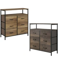 Sideboard Storage Cabinet Chest with Drawers Wood Household Furniture for Home Kitchen Bedroom Living Room Hallway Drawer