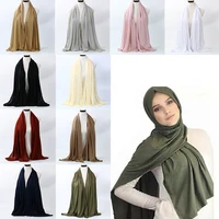long shawl hair scarf 80170cm headscarf muslim hijab neck headscarf hijab for women hijab cover headwrap shawl kerchief scarfs