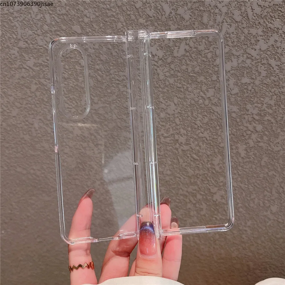 Складной чехол с 6 прозрачными петлями защита противоударный для Samsung Galaxy Z