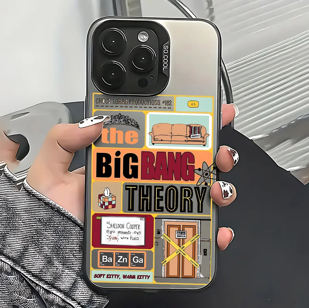 Фото Чехол для телефона The Big Bang Theory Season для iPhone 17 16e 16 15 14 13 12 11 mini Pro Max X XR XSMAX 8 7 Air Plus Anti Fall Matte №5