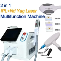 2022 multifunctional 2 in 1 laser hair removal portable tattoo removal ipl opt hair removal machine diode laser machine