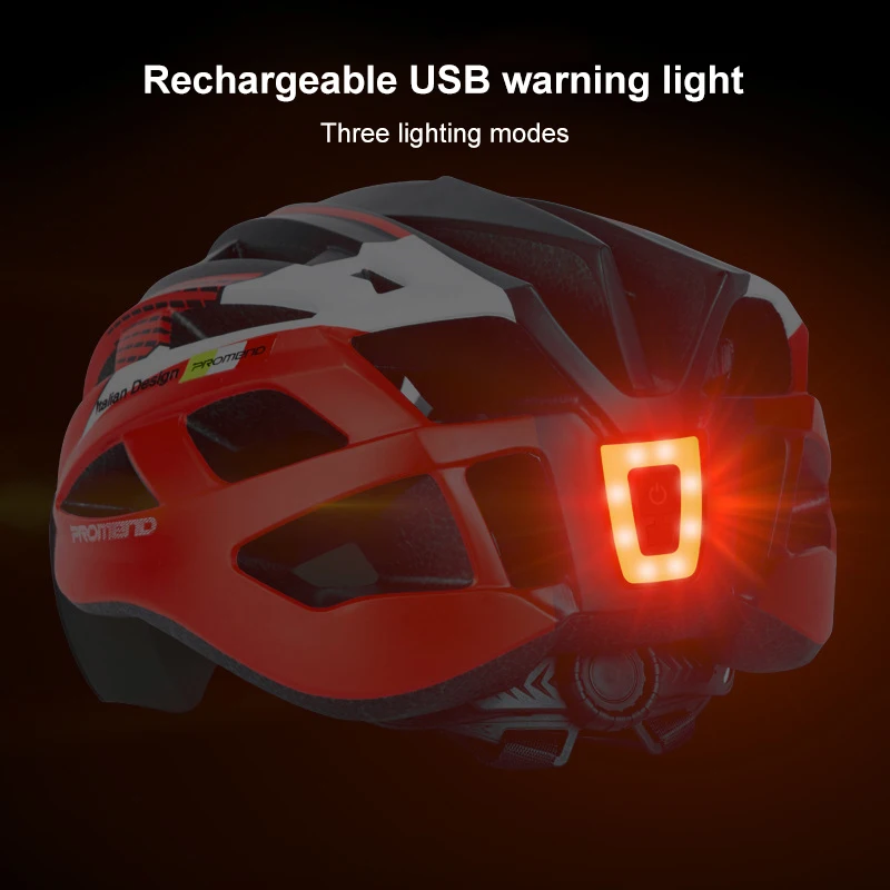 

Bicycle Light LED USB Rechargeable Bike Rear Tail Light Waterproof Night Riding Cycling Safety Warning Lamp Bicycle Accessories