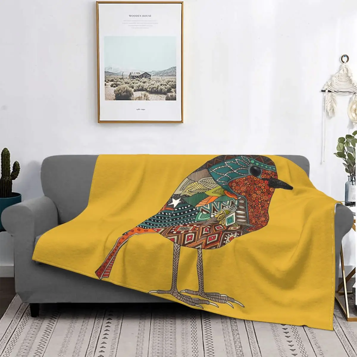 

Robin-Manta dorada a cuadros para cama, Kawaii para Baby
