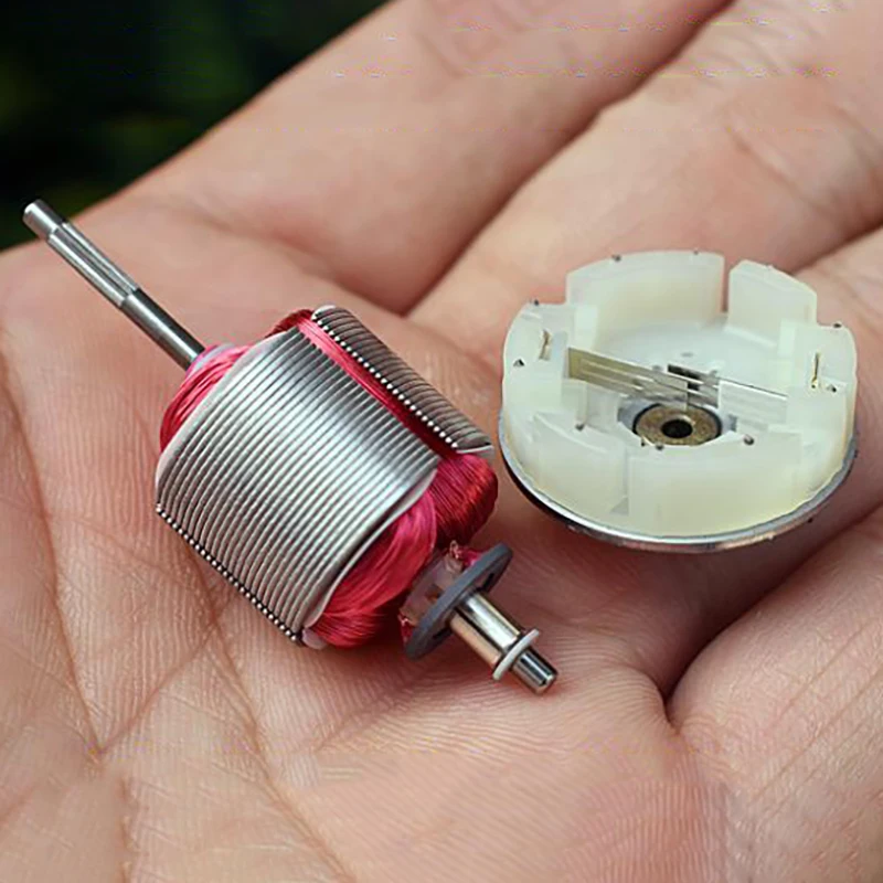 Бесшумный микро двигатель постоянного тока 12-24 В 370 об/мин медленные скоростные