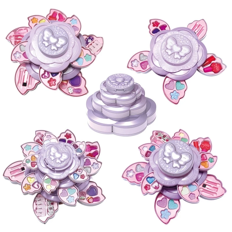 

Женский косметический набор, набор инструментов для макияжа для девушек, игрушки для макияжа, игрушки для игры в домик для макияжа, Веселая игра, принцесса