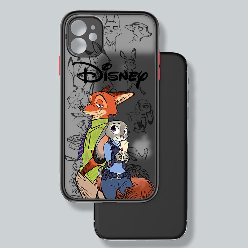 Фото Чехол для телефона Zootopia Judy с героями Диснея для iPhone 15 14 13 12 Mini 11 XS Pro Max X XR 8 7 6 Plus №4