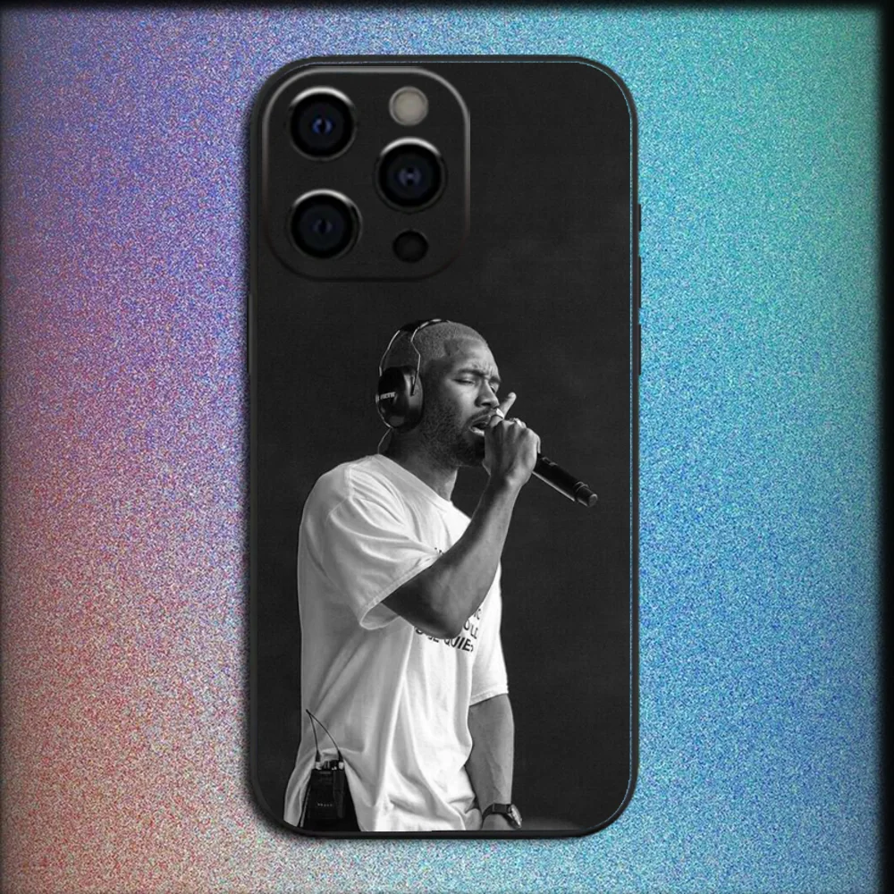 Фото Чехол для телефона F-Frank Singer Ocean для iPhone 16,15,14,13,12,11,Pro,X,XS,Max,XR,Plus,Mini Soft Black Cover №2