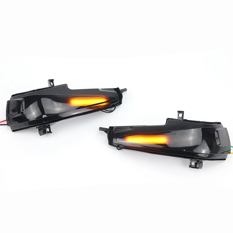 2 шт. светодиодный динамический указатель поворота зеркальный индикатор мигалка