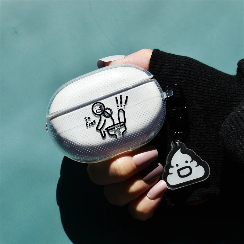 

Милый чехол для телефона, прозрачный чехол для наушников