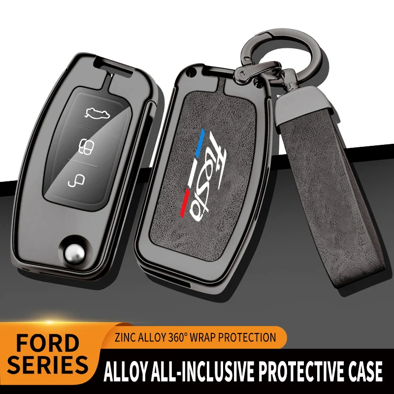 

Новинка, автомобильный чехол для ключей из цинкового сплава TPU для Ford Fiesta, логотип, автомобильный брелок, металлический корпус автомобиля, аксессуары для украшения интерьера автомобиля