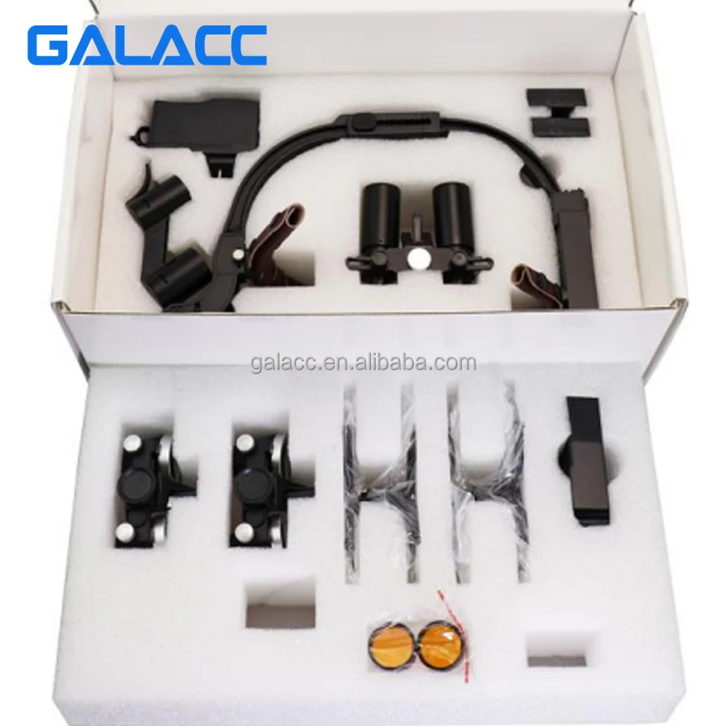 Высокое качество 6x лупы медицинская хирургическая лупа с фарами медицинские