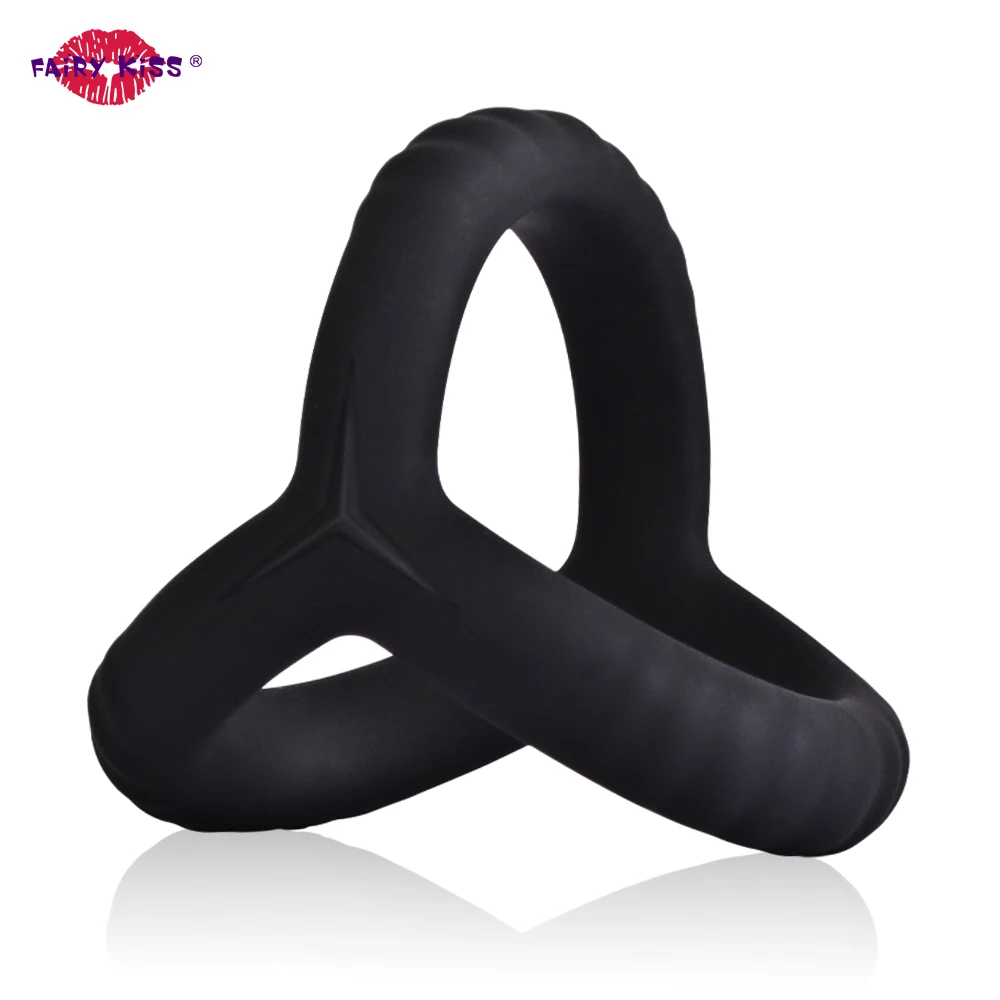 Силиконовое кольцо на пенис для мужчин замедления эякуляции мужской секс-шоп