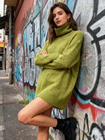 Hirsionsan женский шерстяной пуловер