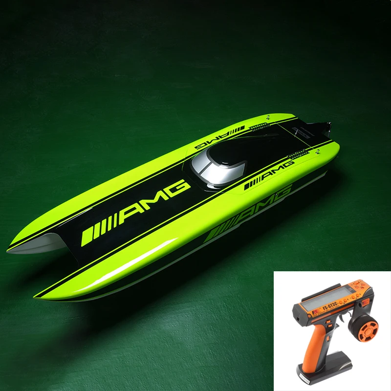 DTRC G30E 30CC зеленое волокно стекло 70 км/ч бензиновый гоночный ARTR радиоуправляемая лодка с радиосистемой скоростная лодка игрушки для мальчиков