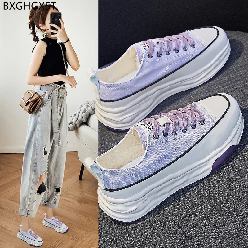 

Canvas Shoes Women Ladies Shoes Sneakers for Women 2022 Platform Sneakers Running Shoes for Women Chunky Sneakers Tenis De Mujer