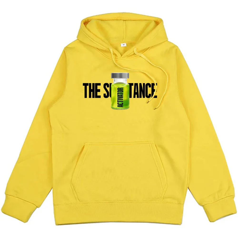 Толстовки с рисунком из фильма ужасов The Substance зимние мужские/женские толстовки