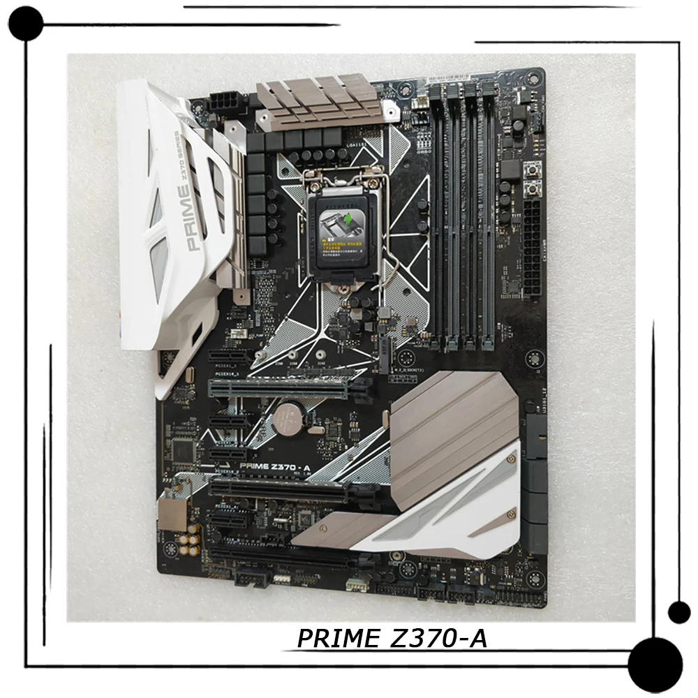 

PRIME Z370-A для настольной материнской платы ASUS PCIe 3,0 M.2 Socket 1151 DDR4 9-го/8-го поколения Core i7/i5/i3 100% протестирован Быстрая доставка