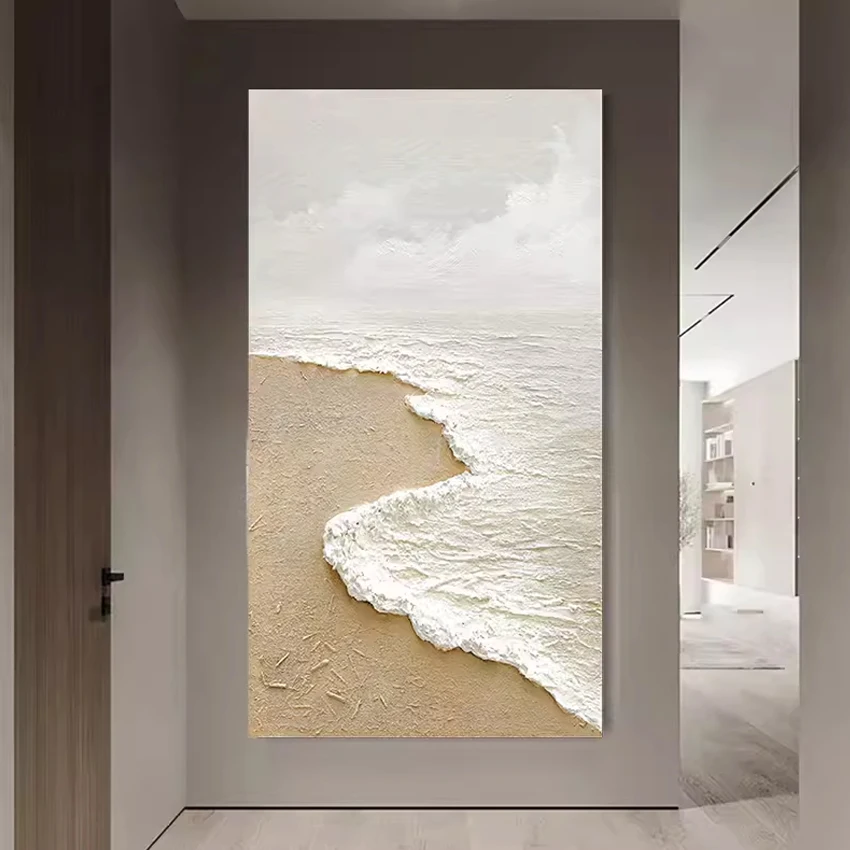 

Ручная абстрактная морская волна картина маслом