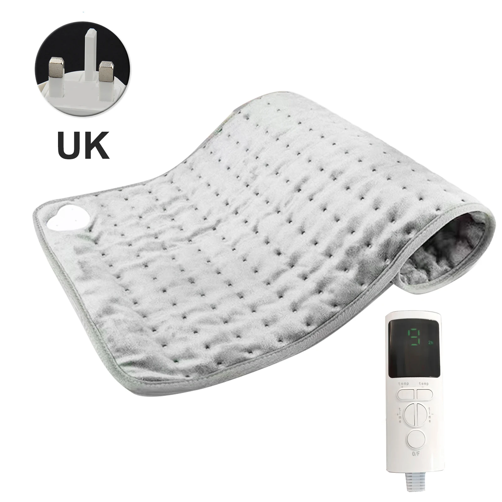 

Электрическая грелка с регулируемой температурой для кошек, моющаяся, для дома и офиса, вилка стандарта Великобритании, ЕС, 9 Режимов нагрев...