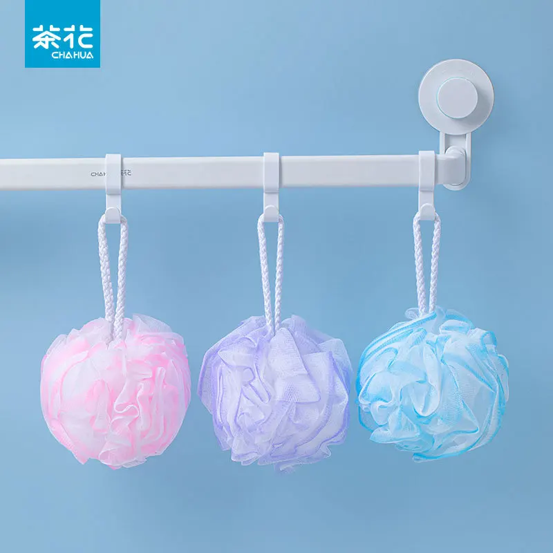 

CHAHUA Bathroom Shower Flower Shower Towel Small Size Soft And Non Loose Rich In Foam And Shower Balls For Washing Face