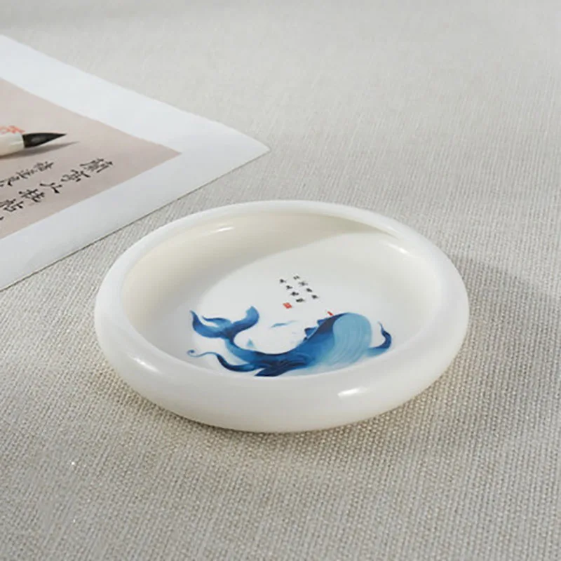 Тарелка для чернил керамический поднос каллиграфии китайской