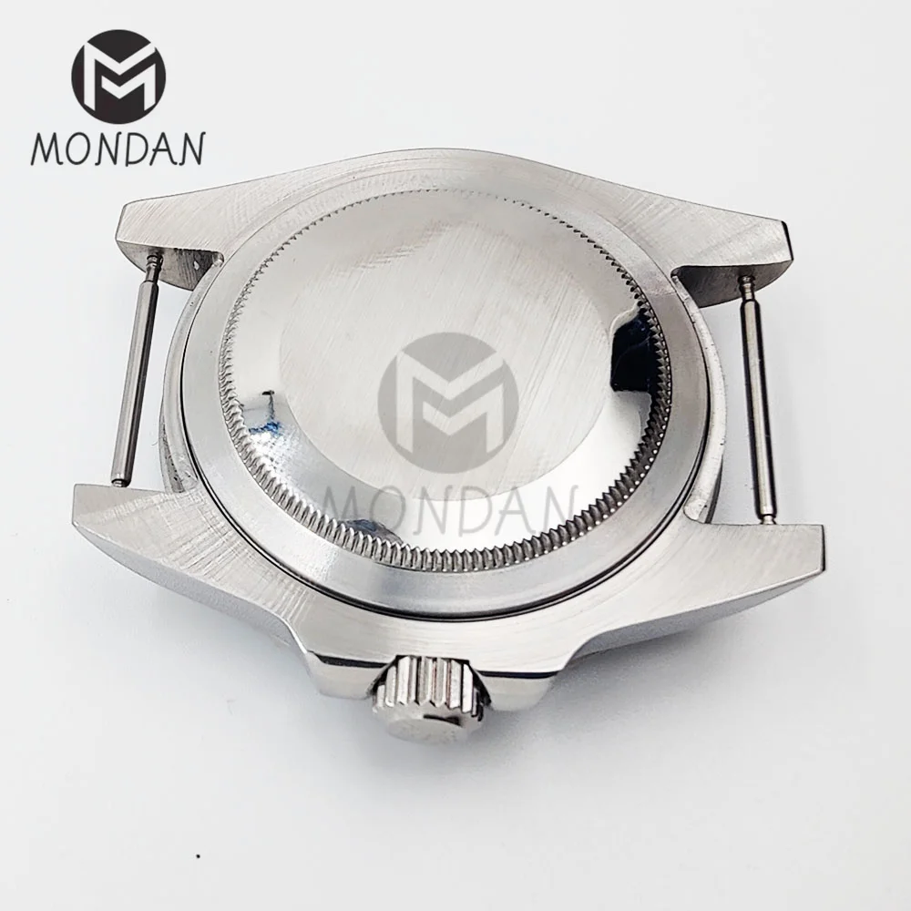 MONDAN 40mm Precision Steel Watch Case Watch Accessory Replacement Case Suitable For 8215/2813/NH35a/NH36a Movement