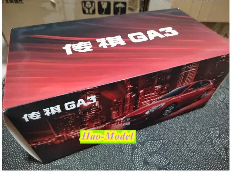 Модель автомобиля GAGC Trumpchi GA3 1/18 Литые металлические детские игрушки подарки на