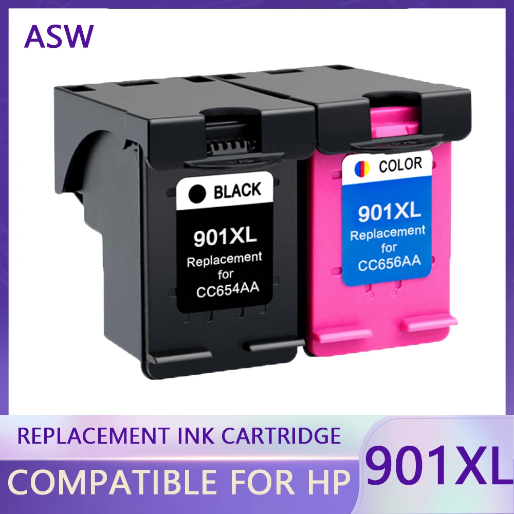 

Compatible ink cartridge Replacement for HP 901 for hp 901xl 4500 J4580 J4550 J4540 4500 J4680 J4524 J4535 J4585 J4624 for hp901