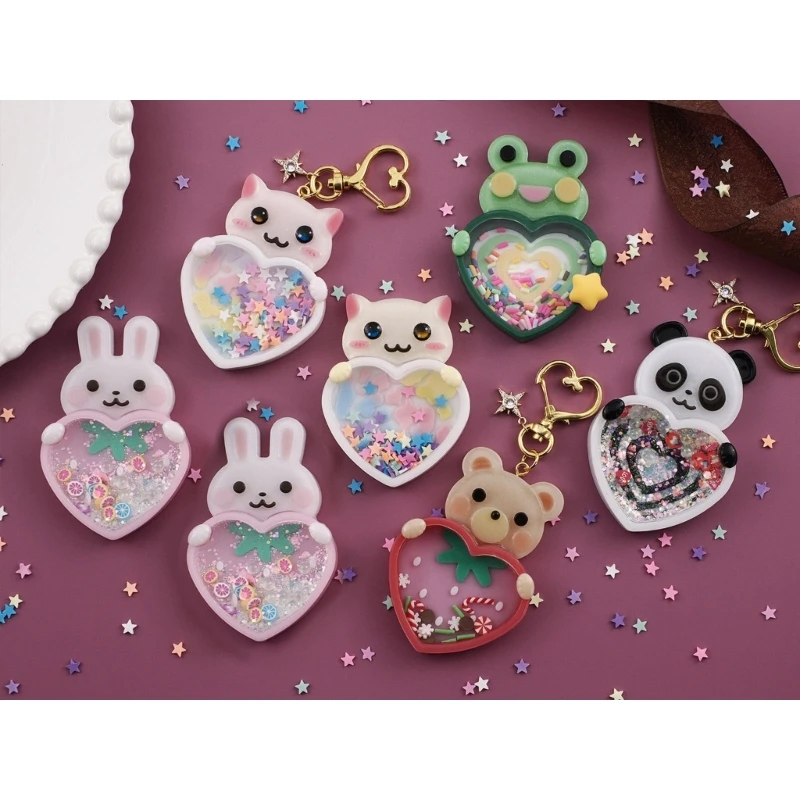 Встряхиваемые фигурки животных из смолы DIY силиконовые формы для ювелирных