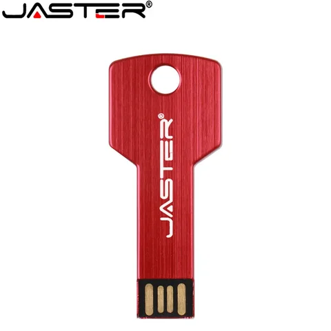 USB-флеш-накопитель JASTER в форме ключа водонепроницаемый, 64/32/16/8/4 ГБ