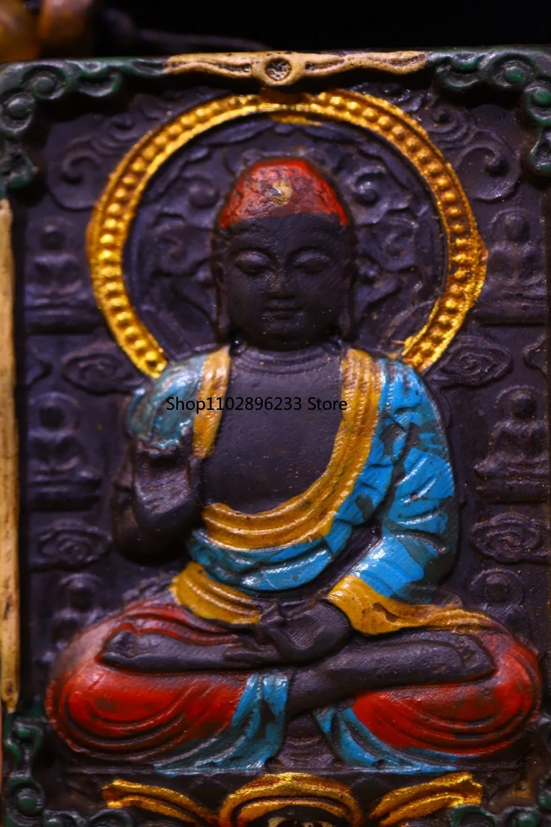 Натуральный метеоритный амулет филигранная инкрустация драгоценными камнями